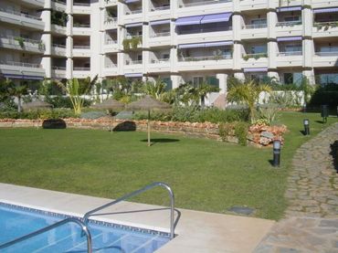 Apartament amb piscina de lloguer a Milla de Oro