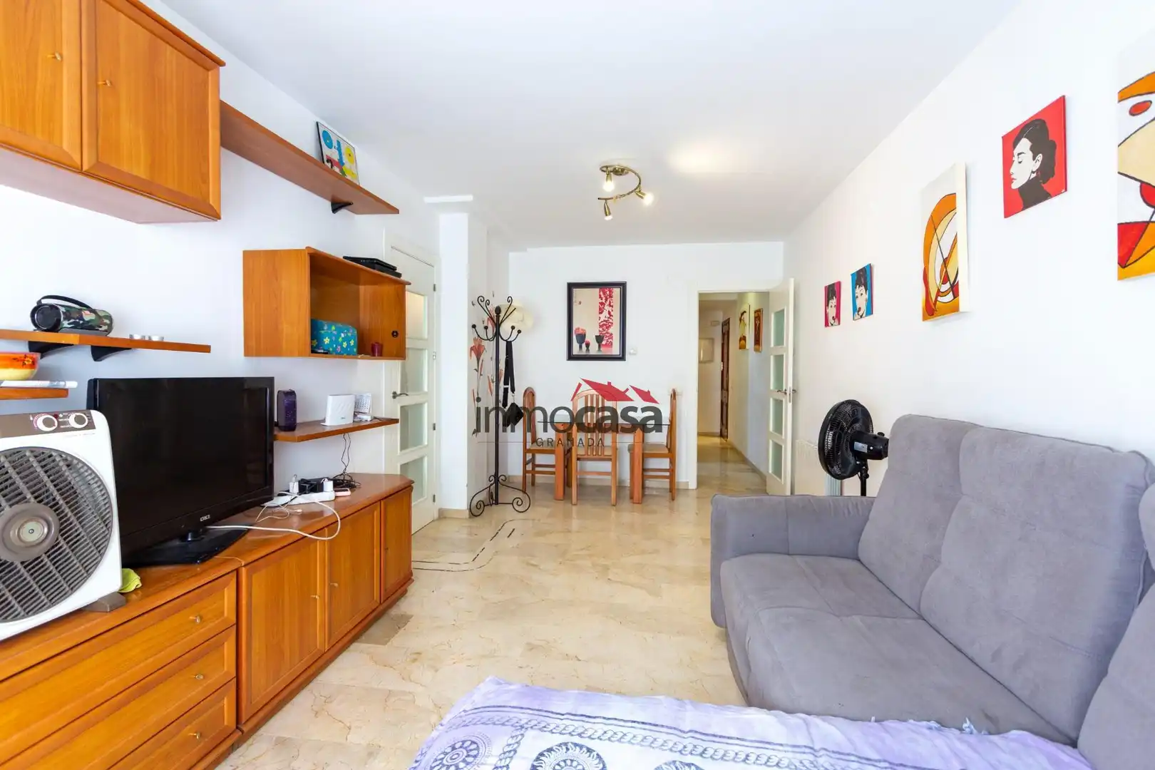Sala de estar de Piso en venta en Armilla con Trastero