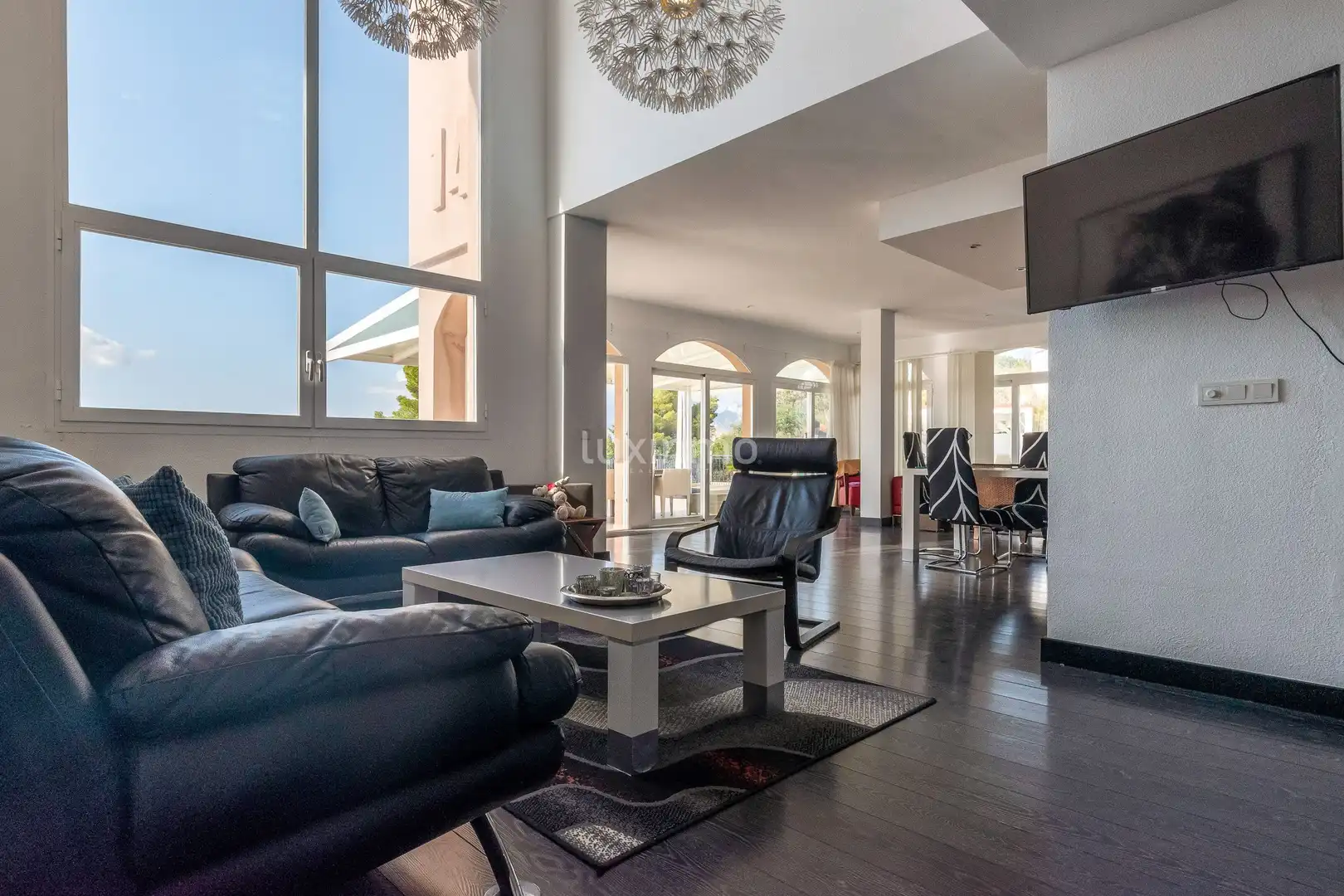 Living room of Houses for sale in Altea  with Air Conditioner, Heating and Terrace