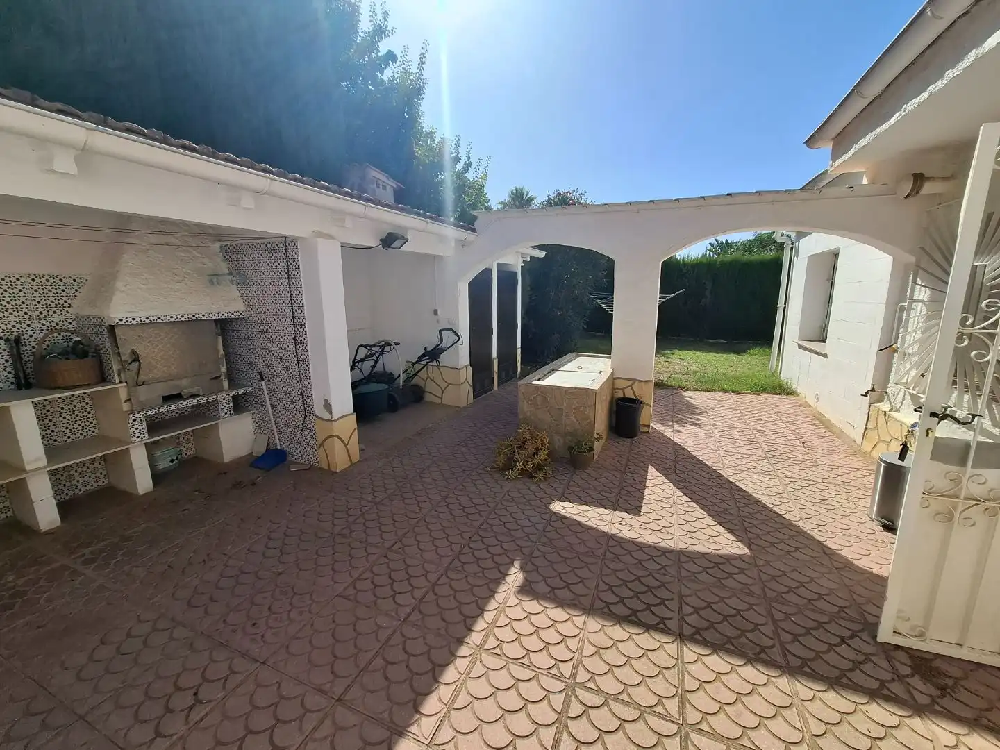Jardín de Casa o chalet en venta en Busot, Alicante