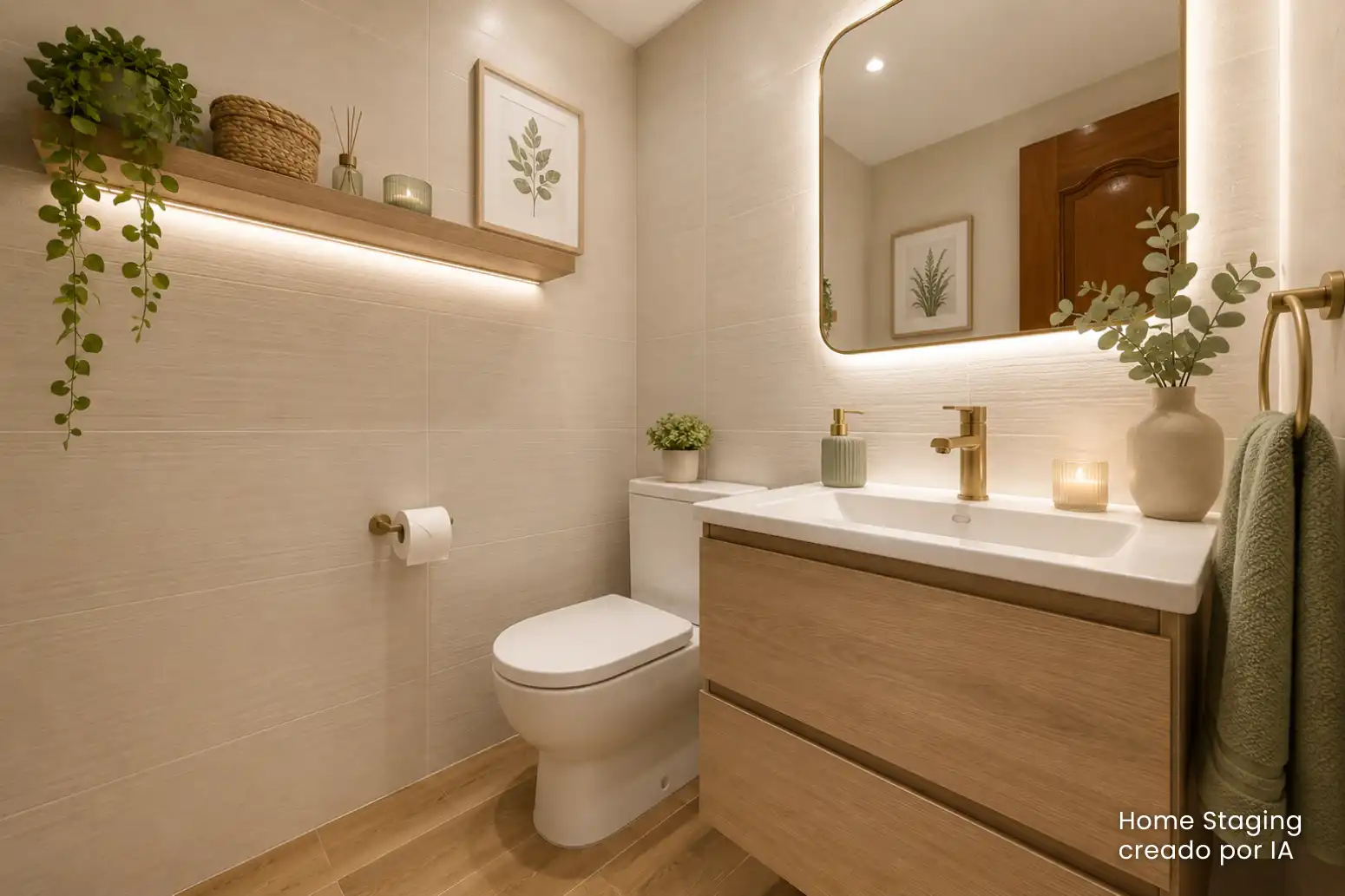 Bathroom of Flat for sale in Gijón   with Heating, Parquet flooring and Terrace