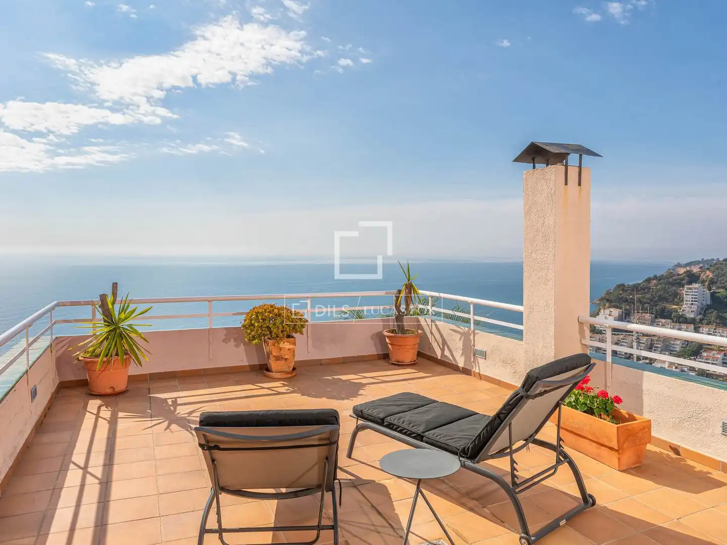 Terrace of Flat for sale in Tossa de Mar  with Air Conditioner, Private garden and Terrace