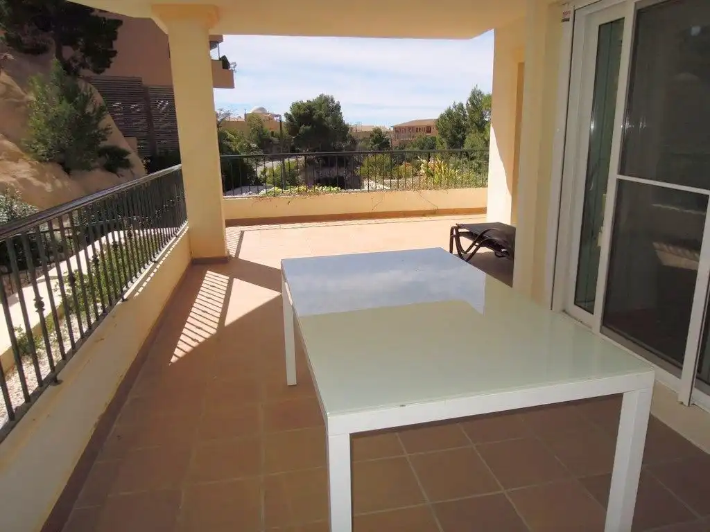 Terrassa de Apartament de lloguer en Calpe / Calp amb Aire condicionat, Calefacció i Traster