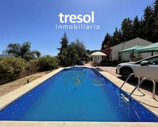 Swimming pool of Country house for sale in Alhaurín El Grande  with Private garden, Terrace and Swimming Pool