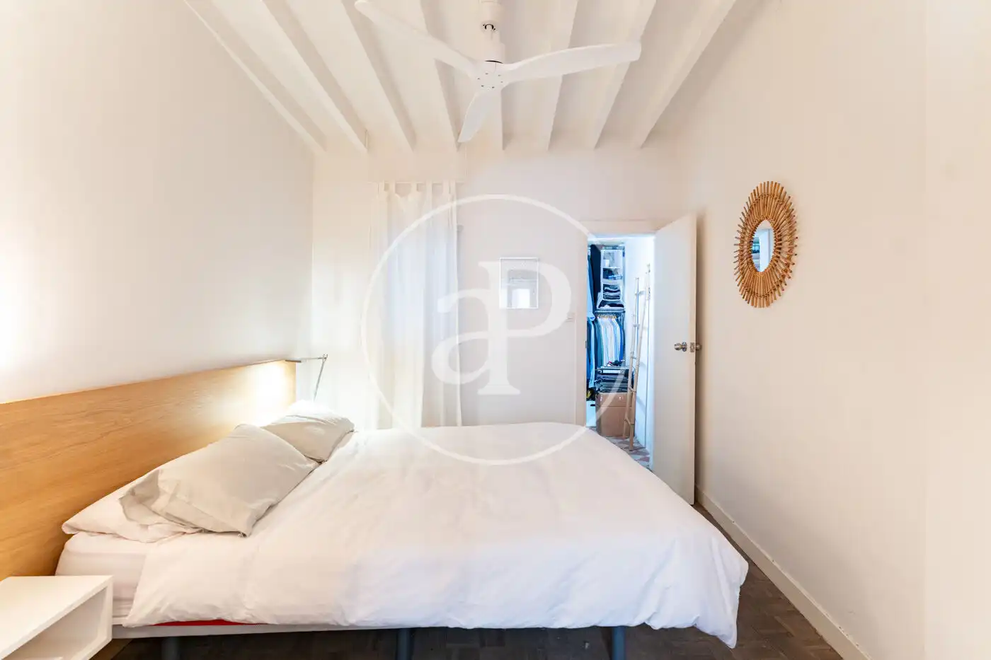 Schlafzimmer von Wohnung zum Verkauf in  Palma de Mallorca mit Heizung, Abstellraum und Balkon
