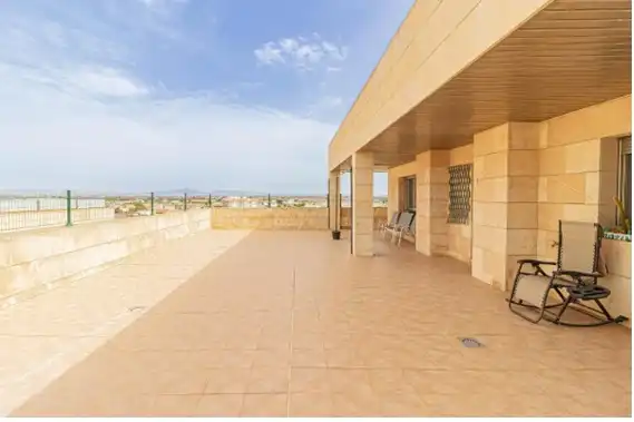 Terraza de Ático en venta en Torre-Pacheco con Aire acondicionado, Amueblado y Horno