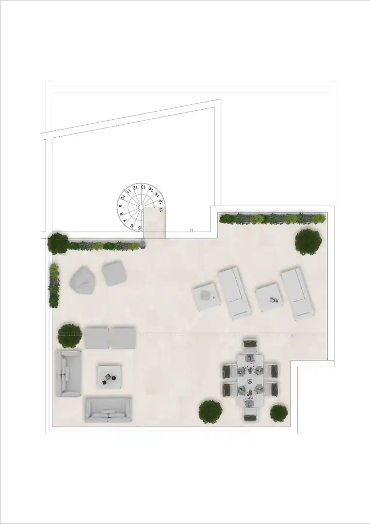 Garden of Apartments for sale in Estepona  with Air Conditioner, Heating and Terrace