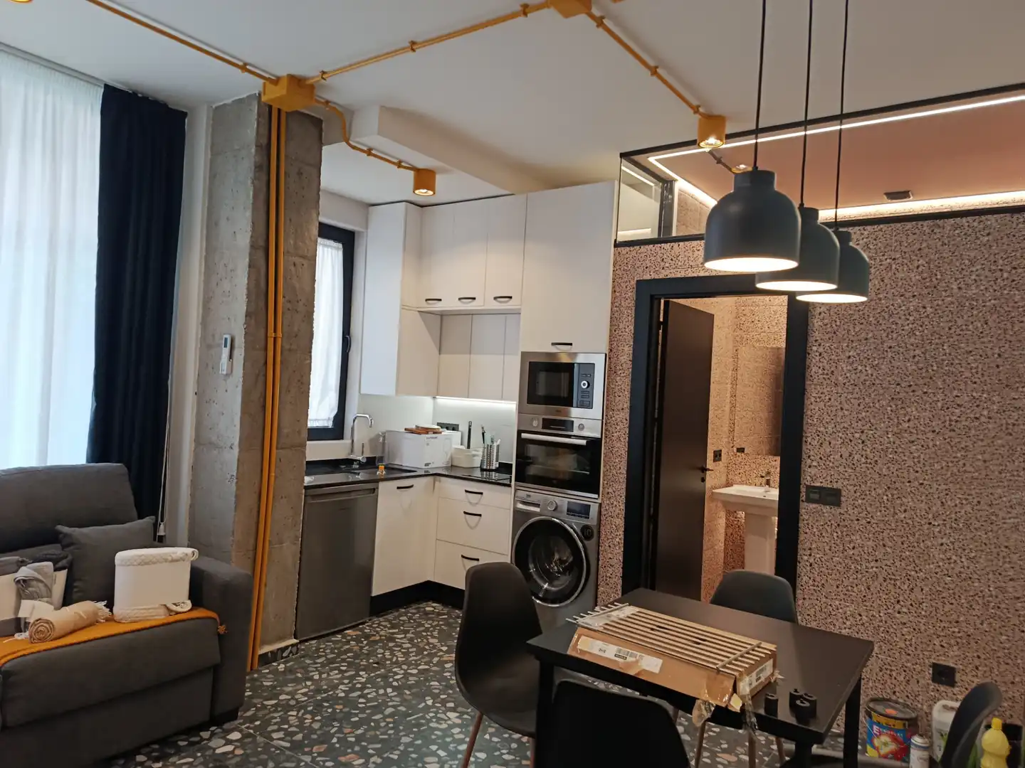 Cocina de Apartamento en venta en Salamanca con Aire acondicionado, Calefacción y Amueblado