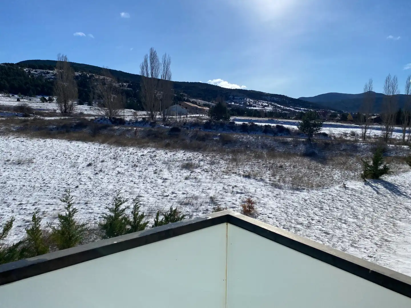 Vista exterior de Apartamento de alquiler en Alcalá de la Selva con Calefacción, Terraza y Amueblado