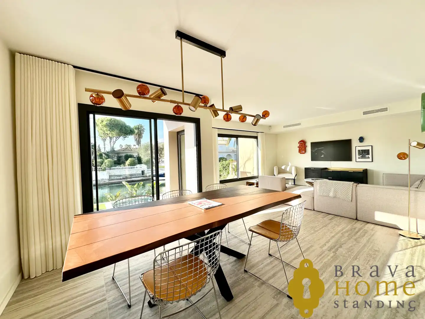 Comedor de Casa o chalet en venta en Empuriabrava con Aire acondicionado, Jardín privado y Terraza