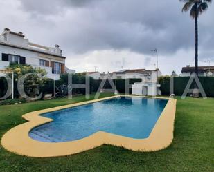 Swimming pool of Single-family semi-detached for sale in Dénia  with Terrace and Balcony