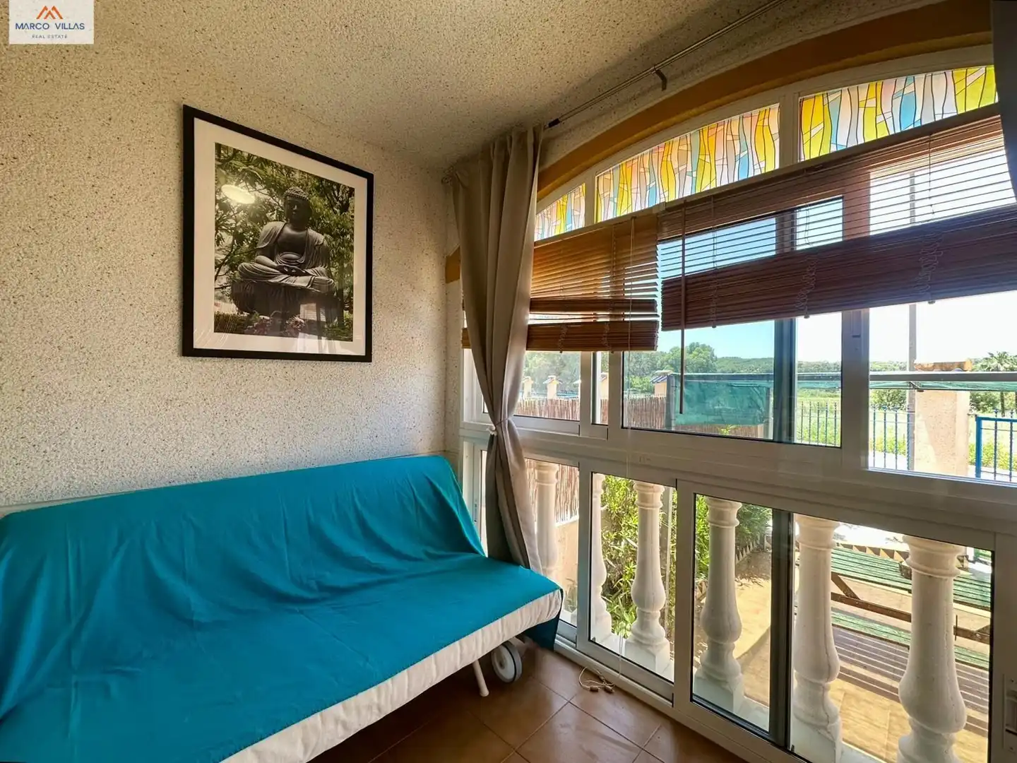 Balcony of Houses for sale in Guardamar del Segura  with Air Conditioner, Terrace and Furnished
