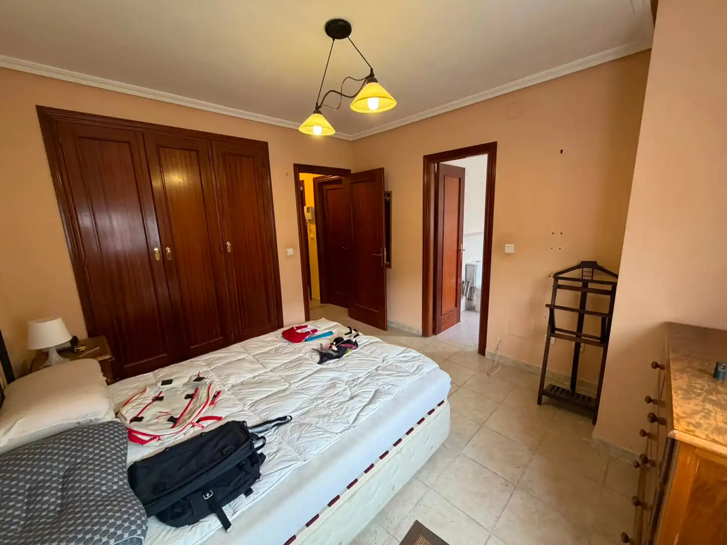 Dormitori de Casa adosada en venda en Valladolid amb Calefacció, Jardí privat i Terrassa