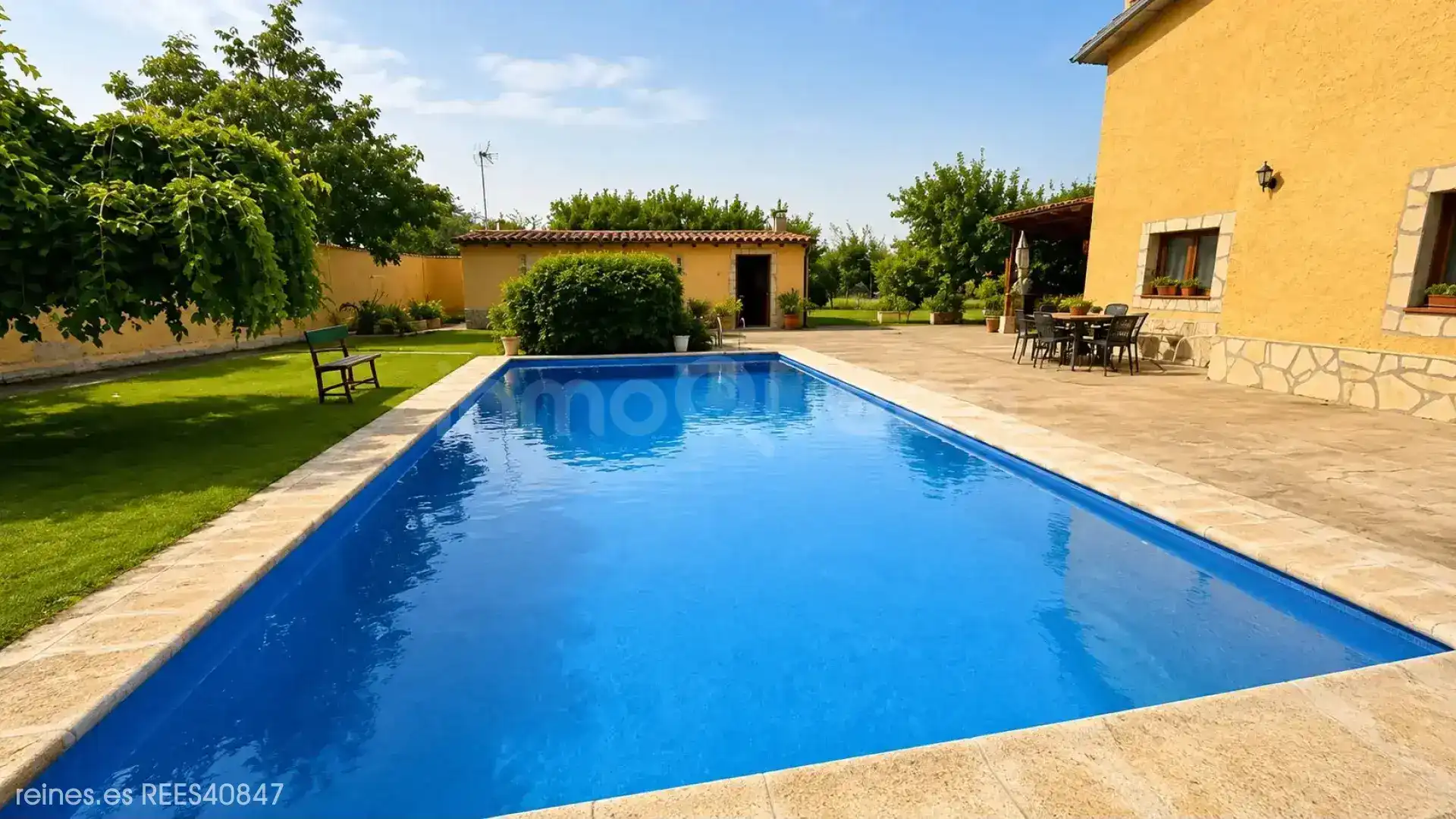 Piscina de Casa o xalet en venda en San Mateo de Gállego amb Calefacció, Jardí privat i Terrassa