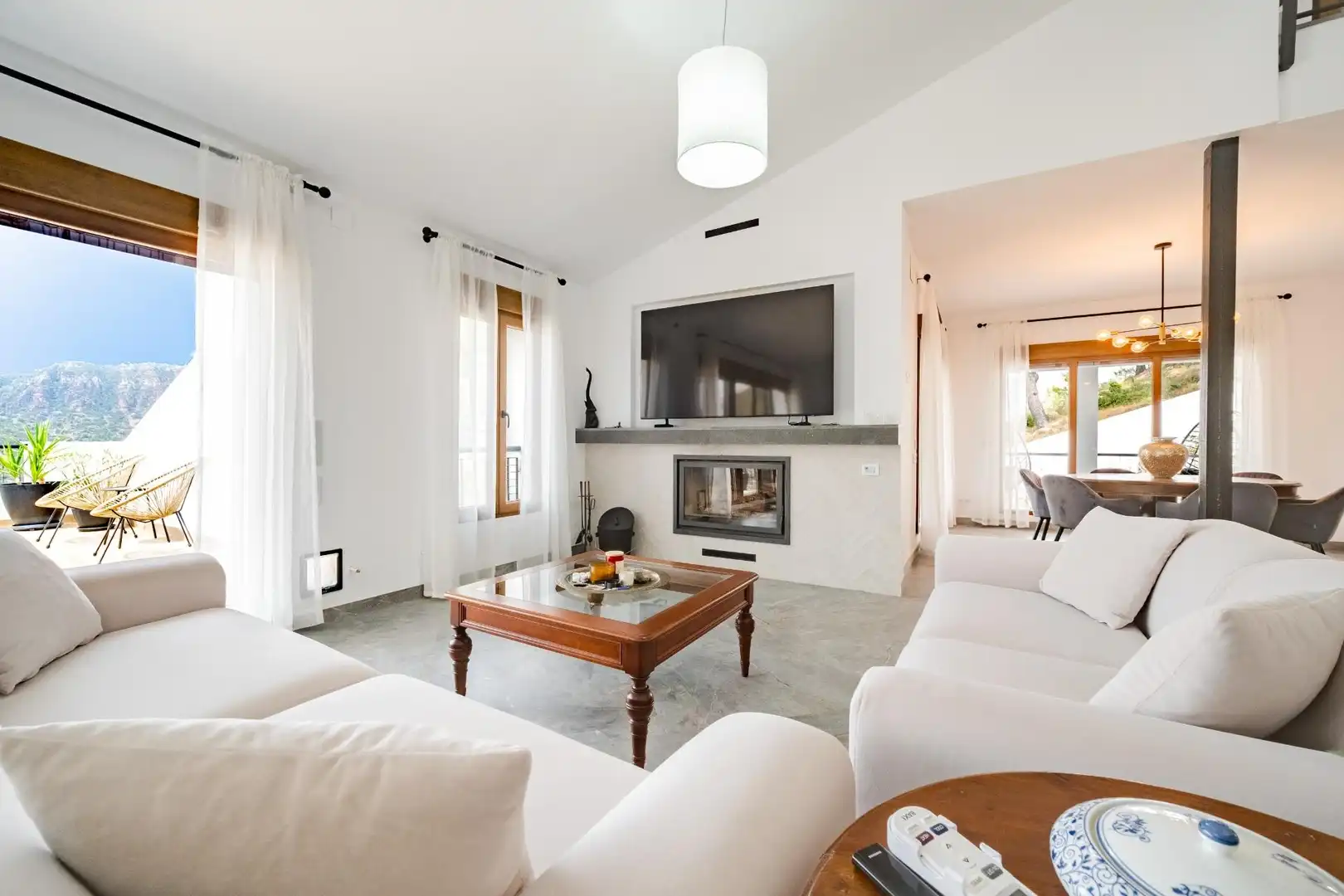 Sala de estar de Casa o chalet en venta en Segart con Piscina comunitaria