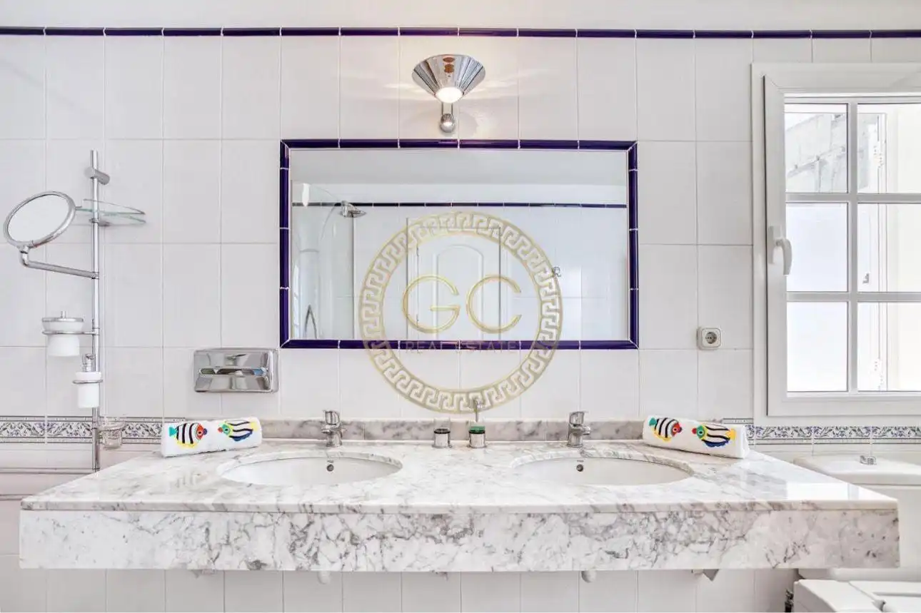 Baño de Casa o chalet de alquiler en Mogán con Aire acondicionado, Jardín privado y Terraza