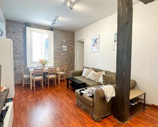 Sala d'estar de Apartament de lloguer en Donostia - San Sebastián  amb Calefacció, Moblat i Forn