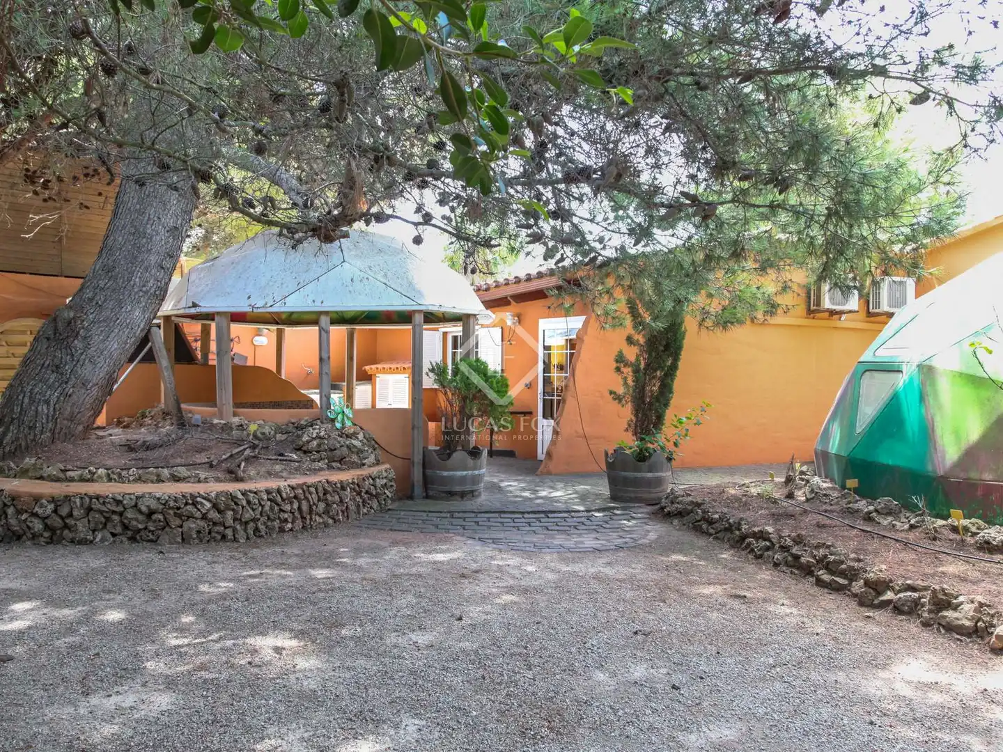 Vista exterior de Finca rústica en venda en Maó - Mahón amb Aire condicionat, Calefacció i Jardí privat