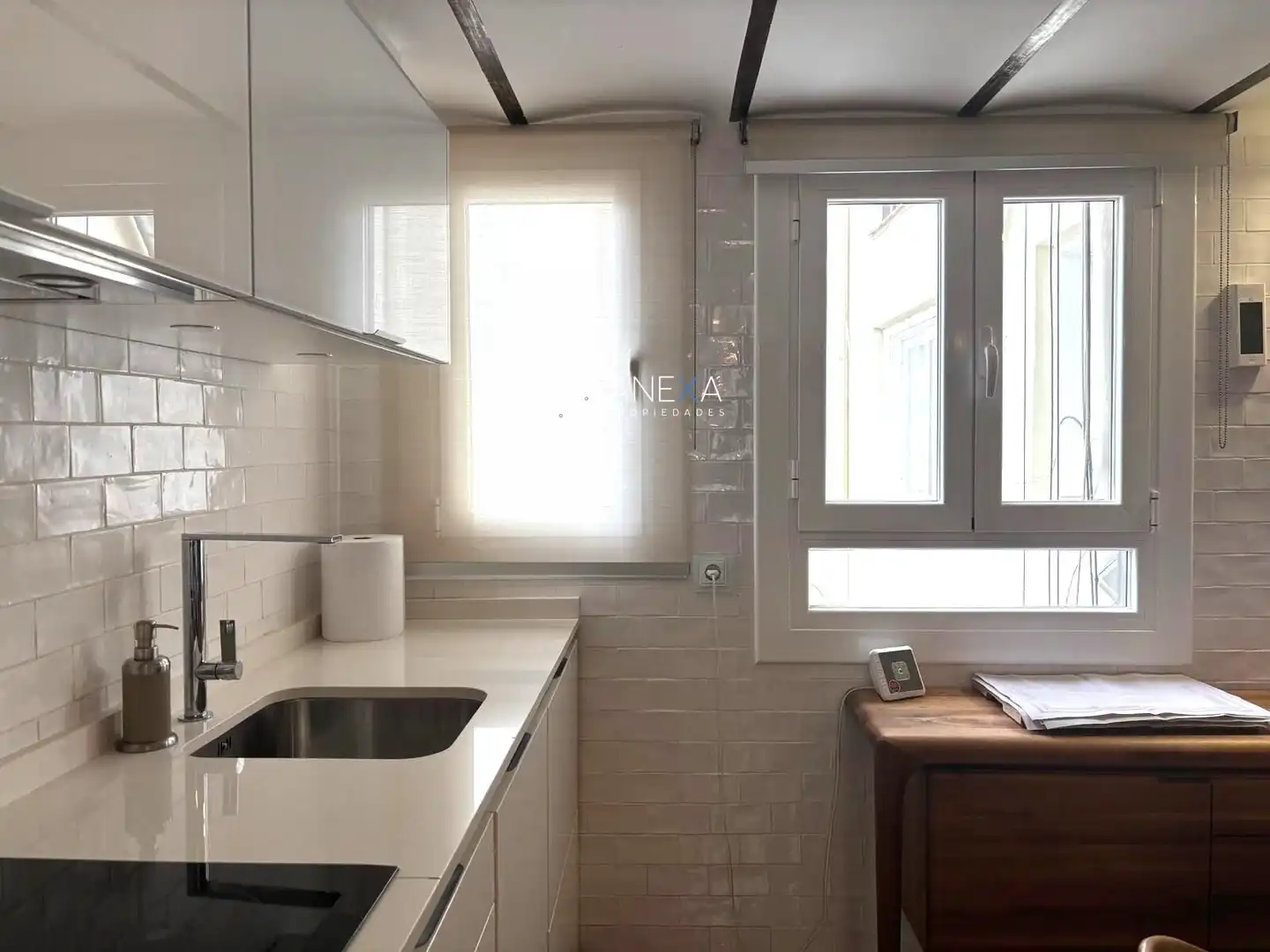 Küche von Wohnung zum Verkauf in Barcelona mit Klimaanlage