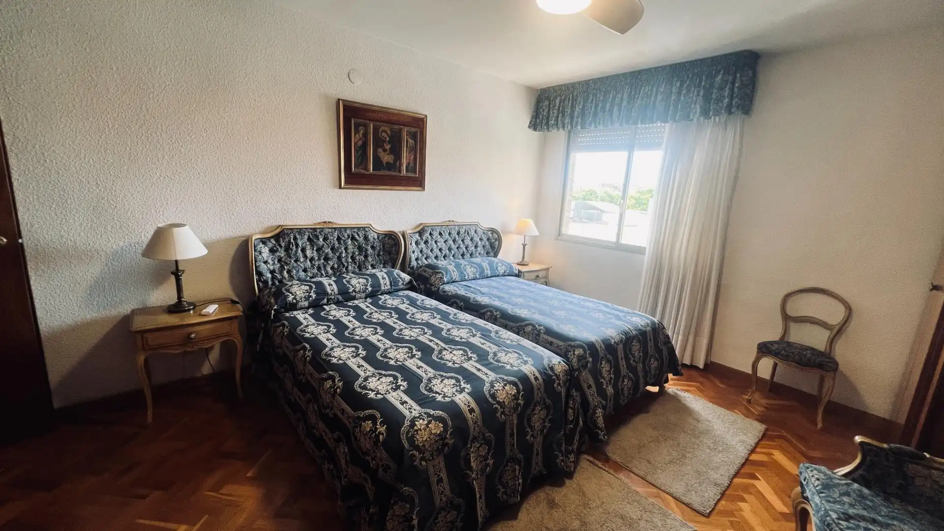Bedroom of Flat for sale in Castellón de la Plana / Castelló de la Plana  with Air Conditioner, Private garden and Furnished