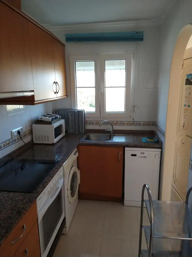 Cocina de Dúplex de alquiler en Oliva con Aire acondicionado, Calefacción y Terraza