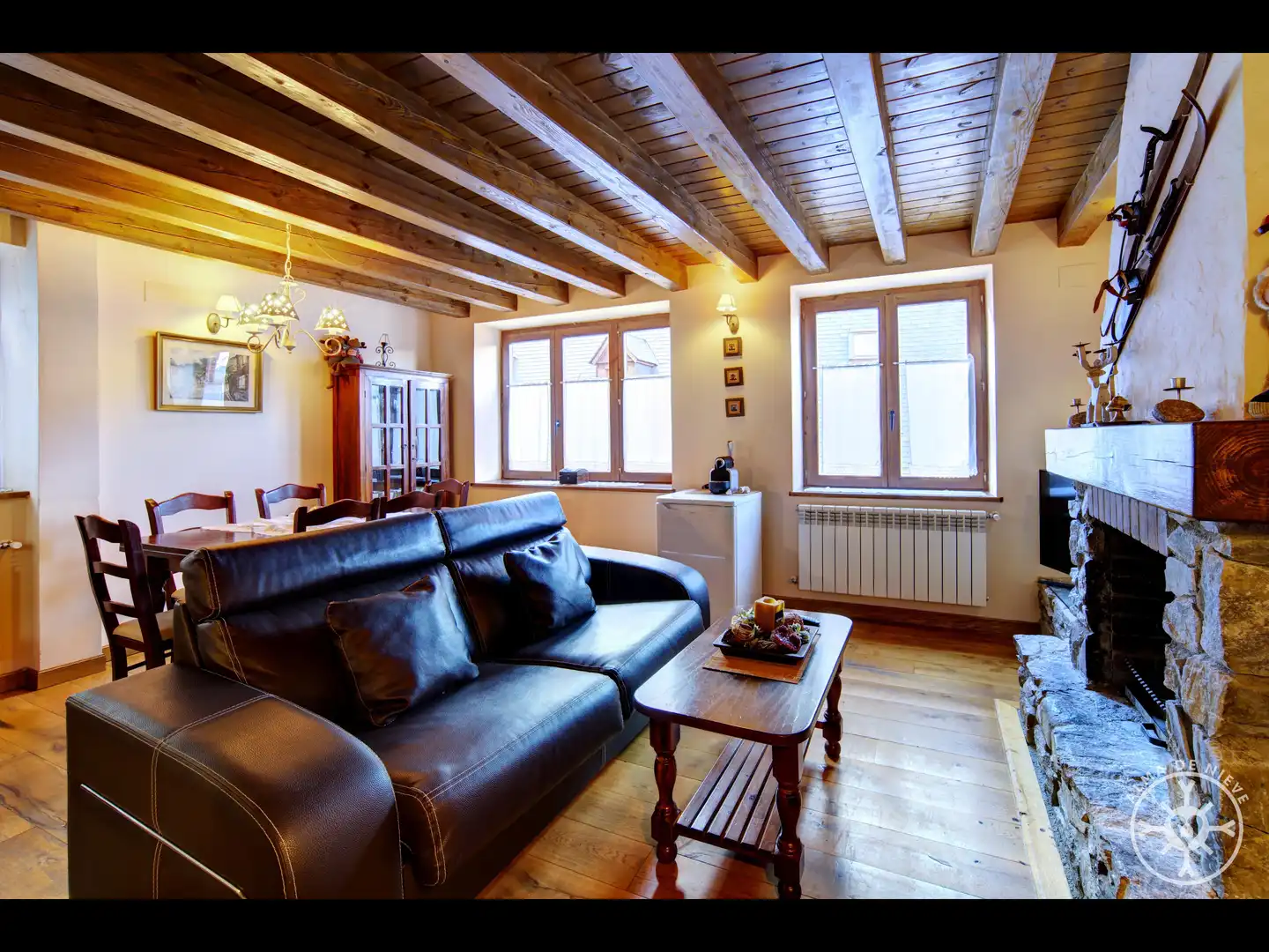 Sala de estar de Casa o chalet en venta en Naut Aran con Amueblado