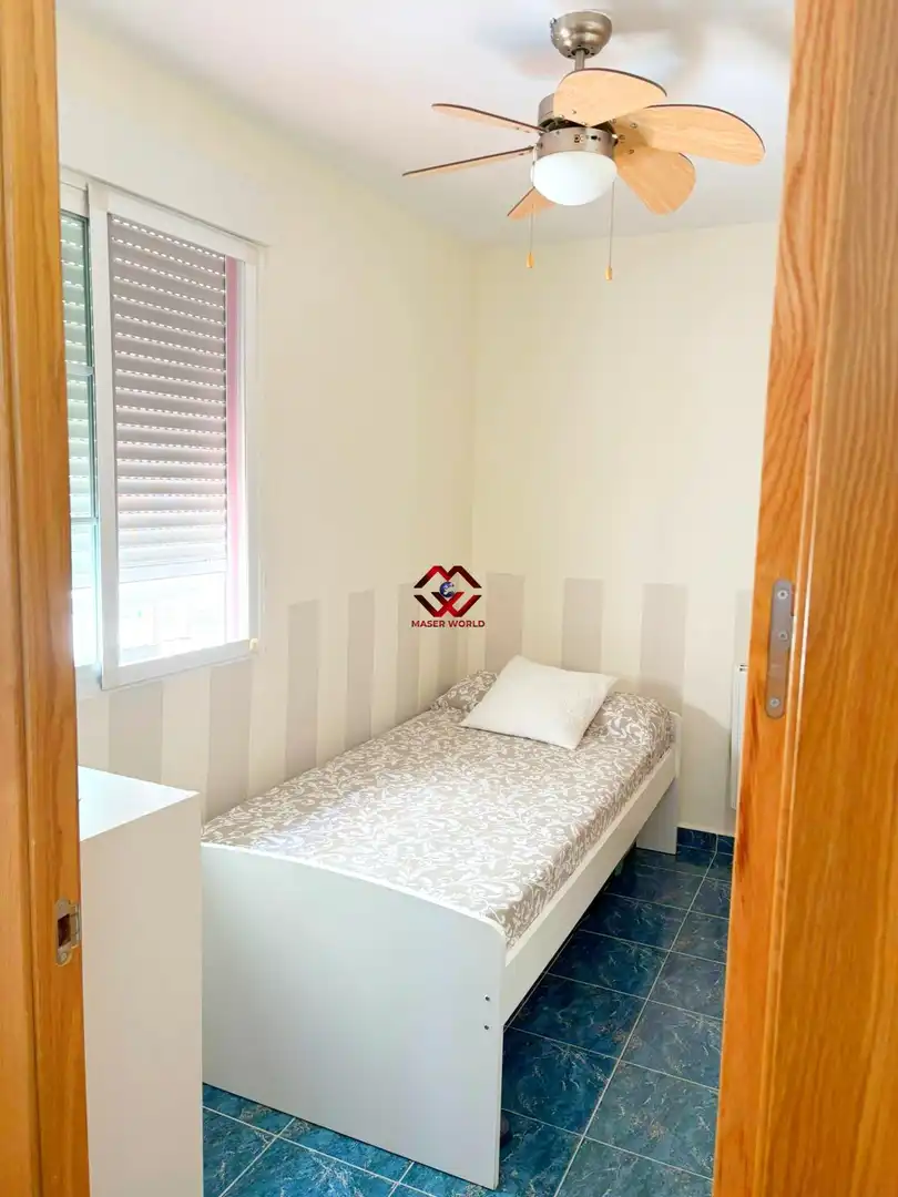 Schlafzimmer von Wohnung zum Verkauf in Mazarrón mit Klimaanlage, Möbliert und Balkon