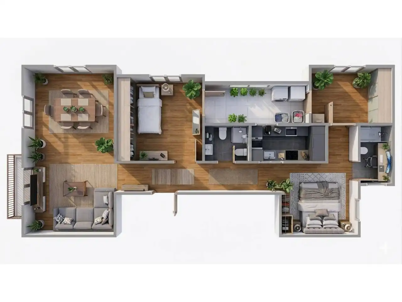 Apartments for sale in Barcelona  with Heating, Furnished and Balcony