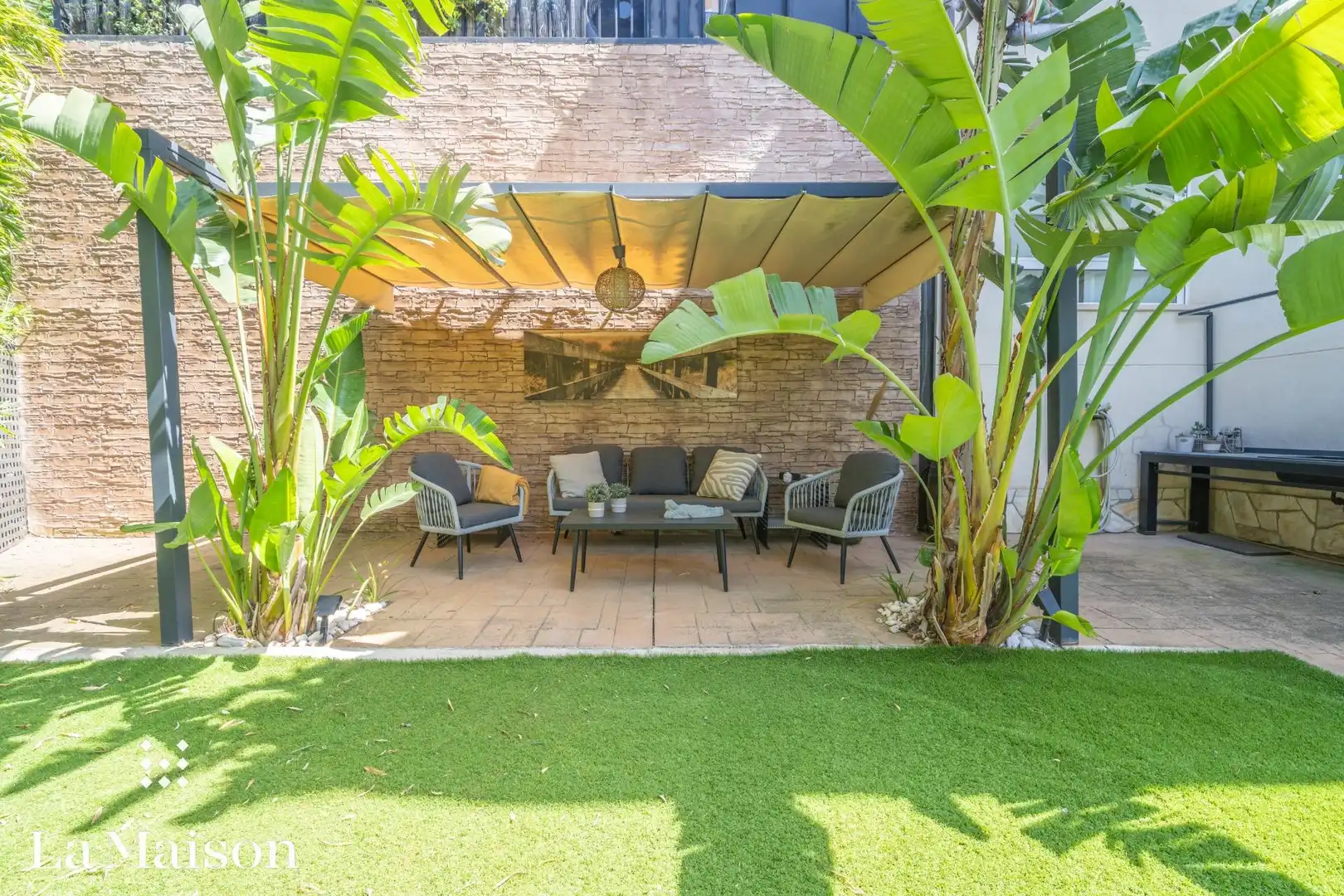 Terraza de Casa o chalet en venta en Alella con Aire acondicionado, Calefacción y Jardín privado
