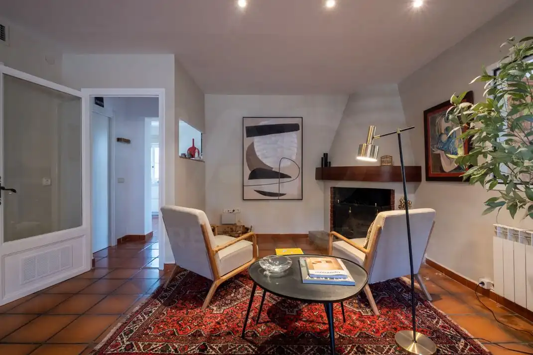 Sala de estar de Casa o chalet en venta en Alcoletge con Aire acondicionado, Calefacción y Terraza