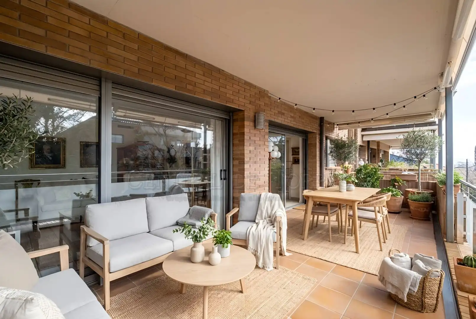 Terrace of Attic for sale in Sant Cugat del Vallès  with Air Conditioner, Heating and Terrace