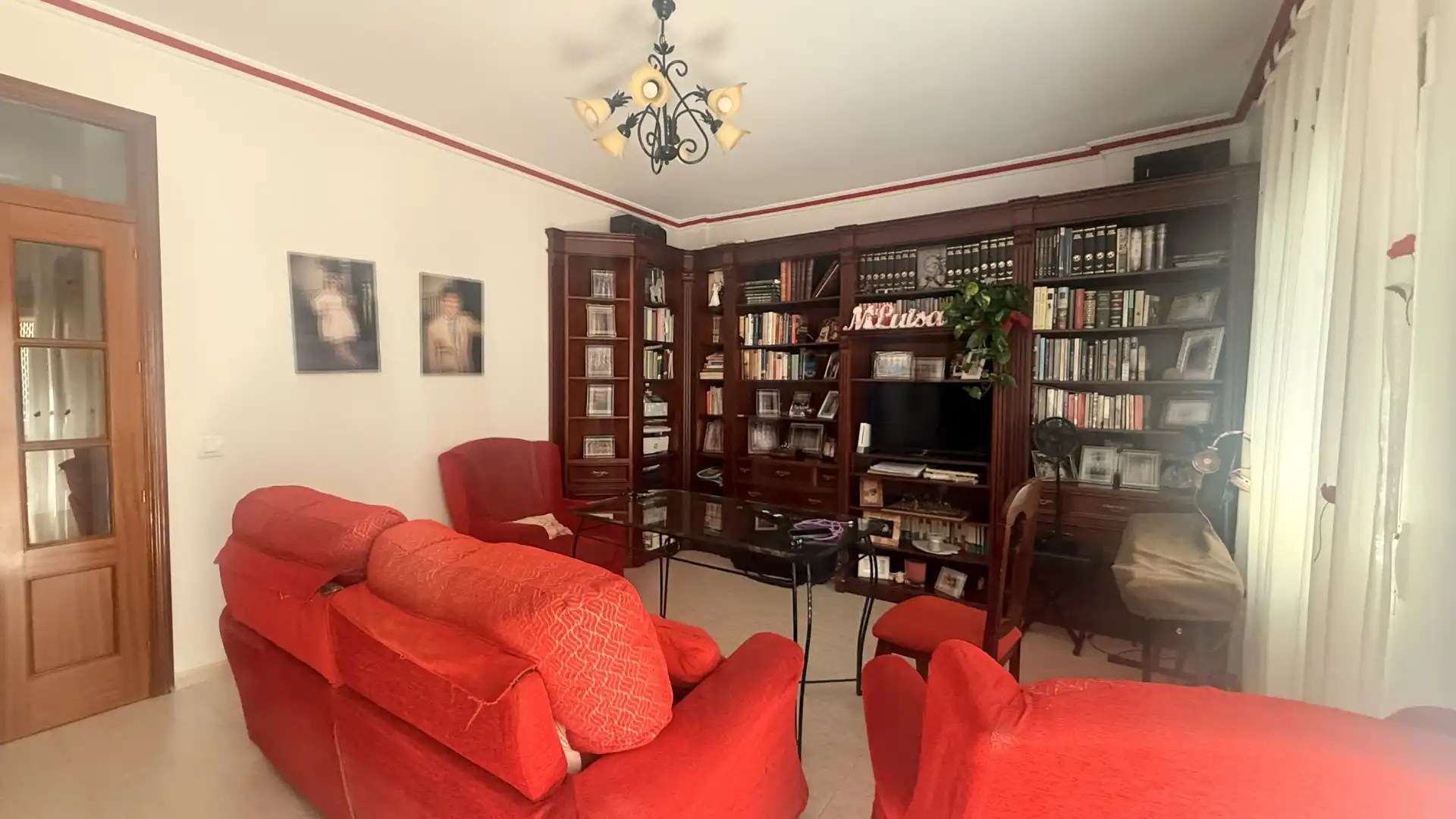 Sala de estar de Casa adosada en venta en Villanueva de Córdoba con Jardín privado, Terraza y Balcón