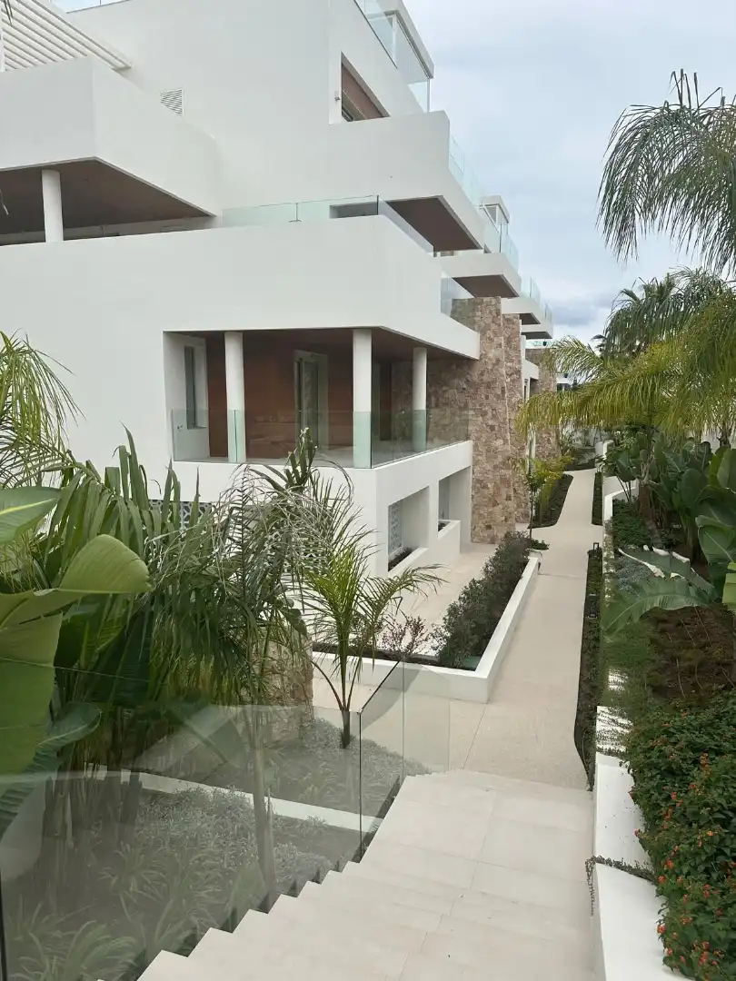 Exterior view of Flat for sale in Marbella  with Air Conditioner, Terrace and Internet