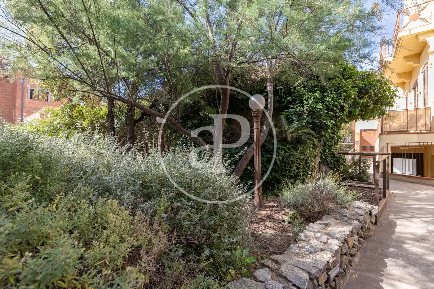 Garden of Flat for sale in Barcelona  with Air Conditioner, Heating and Private garden