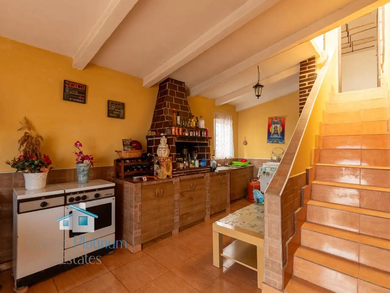 Cocina de Finca rústica en venta en Águilas con Trastero y Amueblado
