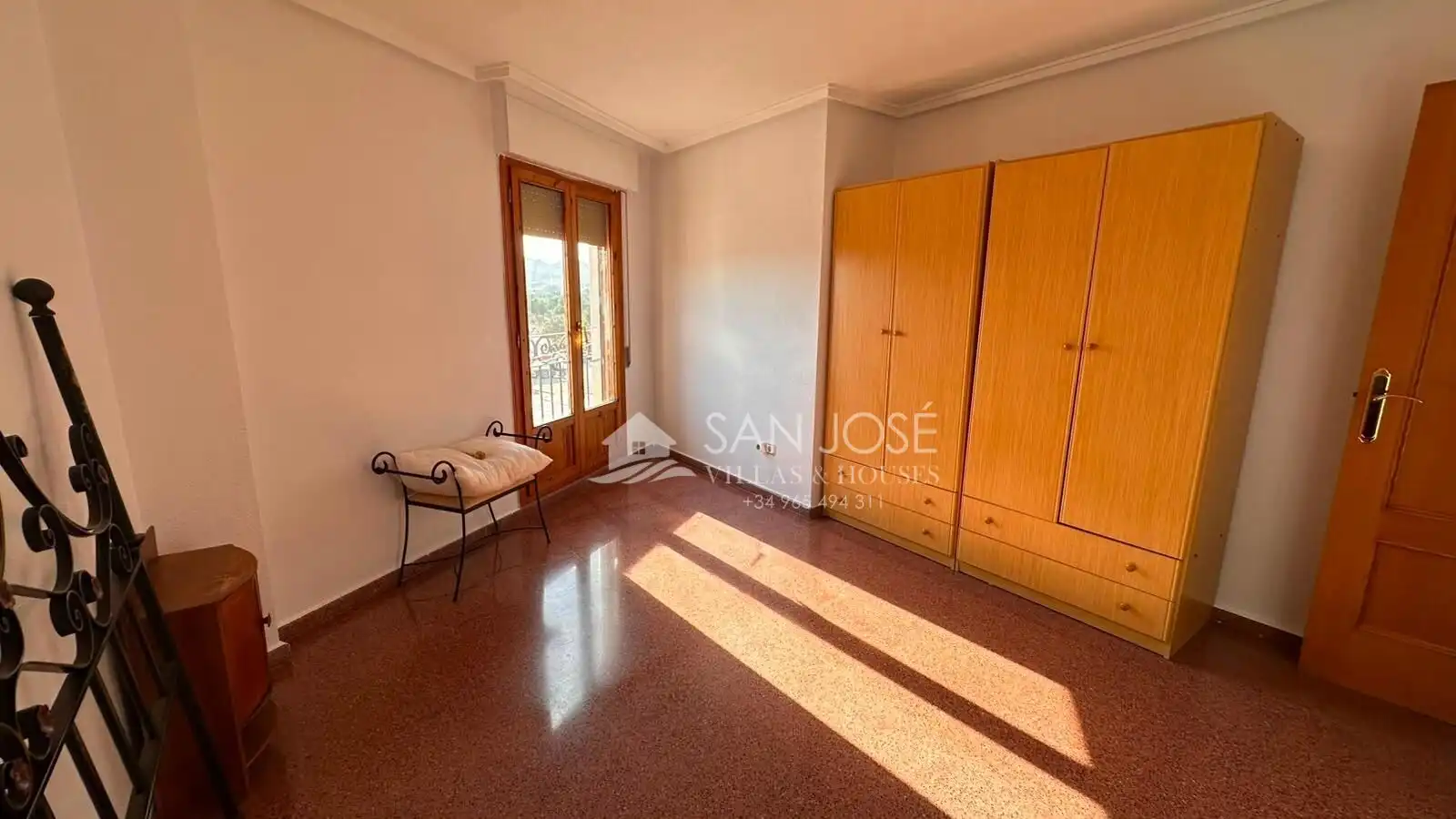 Dormitori de Casa o xalet en venda en Aspe amb Aire condicionat i Balcó
