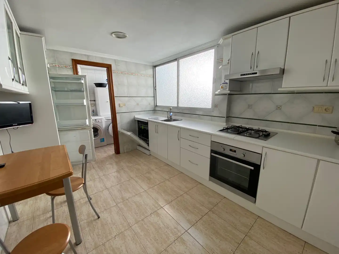 Cocina de Piso de alquiler en Elche / Elx con Aire acondicionado, Amueblado y Horno