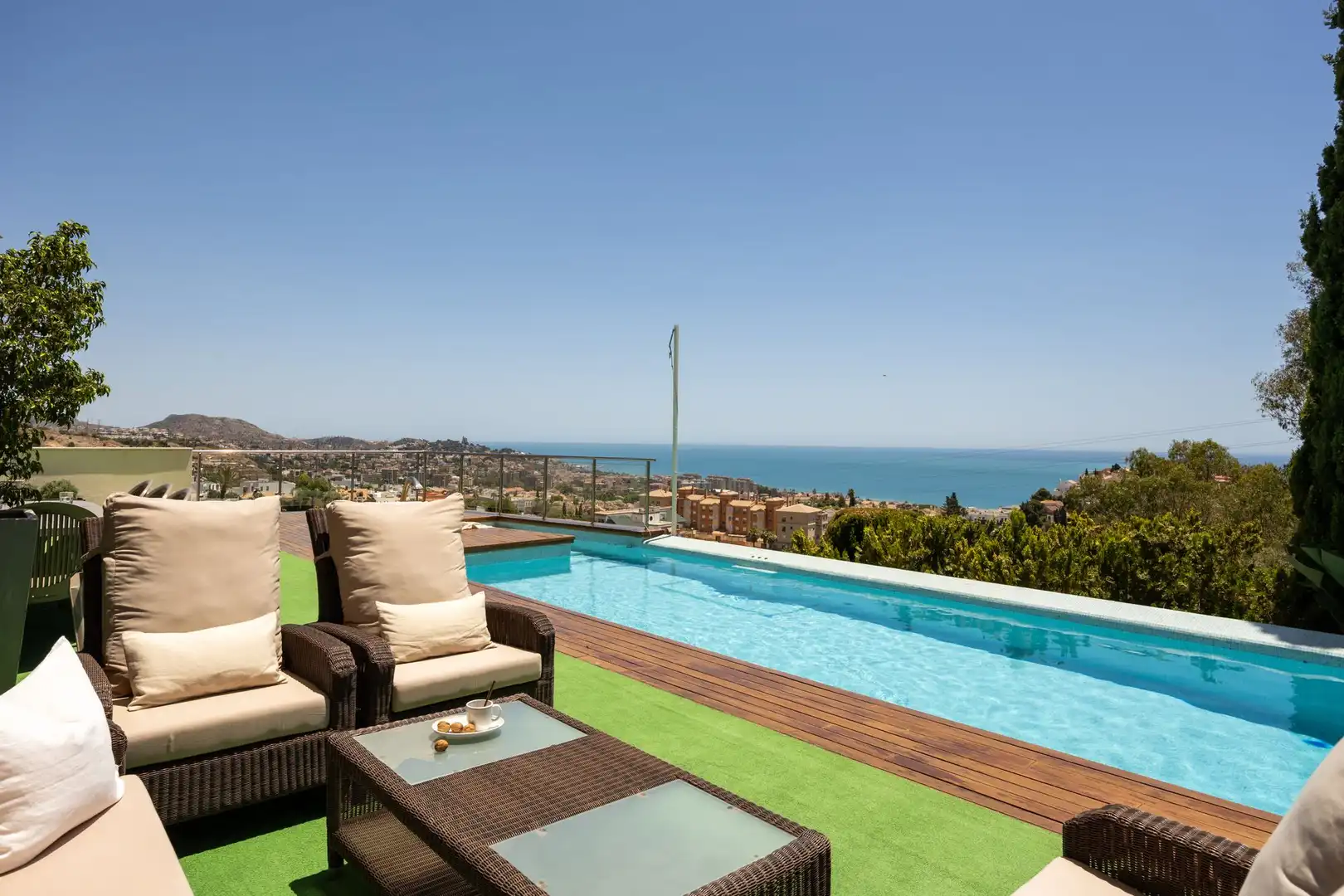 Terraza de Casa o chalet en venta en Málaga con Terraza