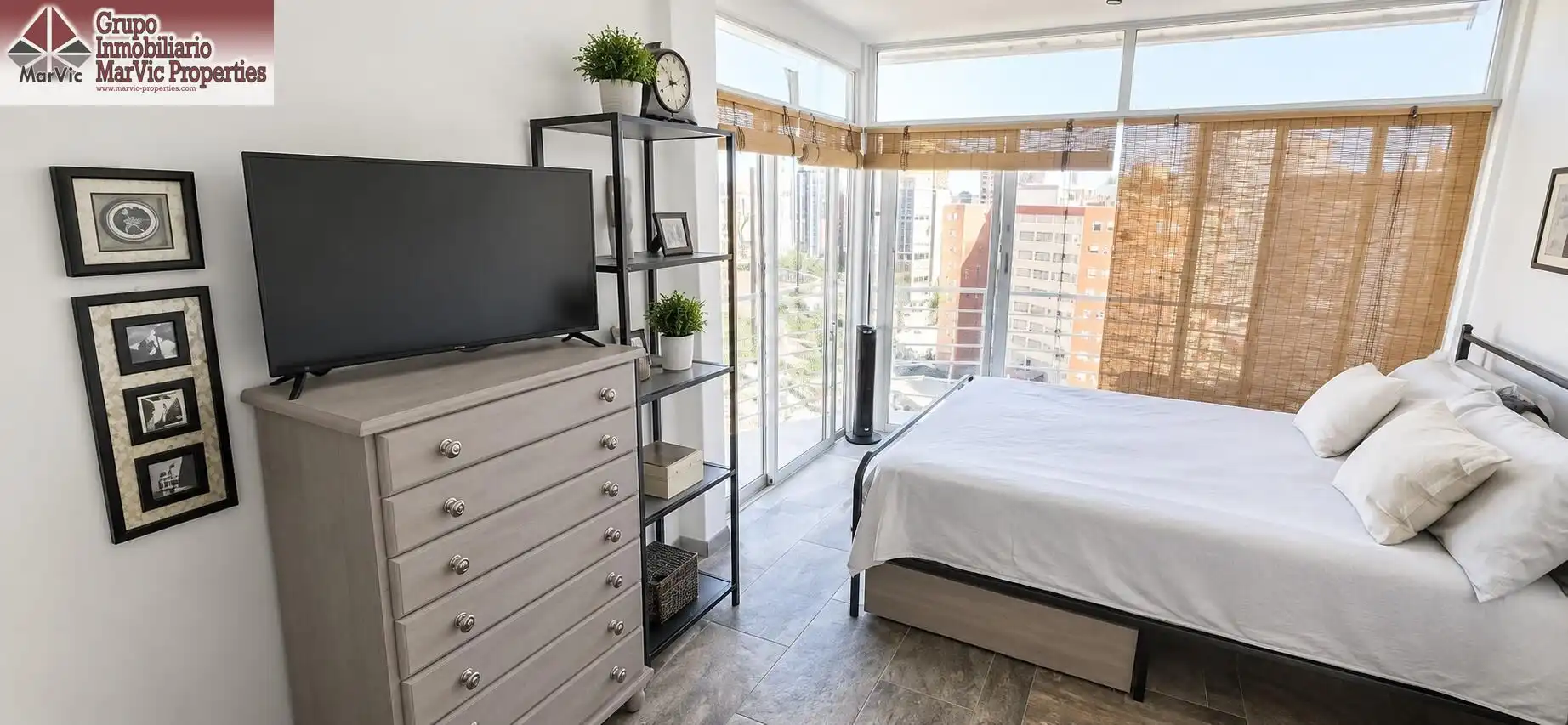 Bedroom of Study for sale in Benidorm  with Terrace, Furnished and Community pool