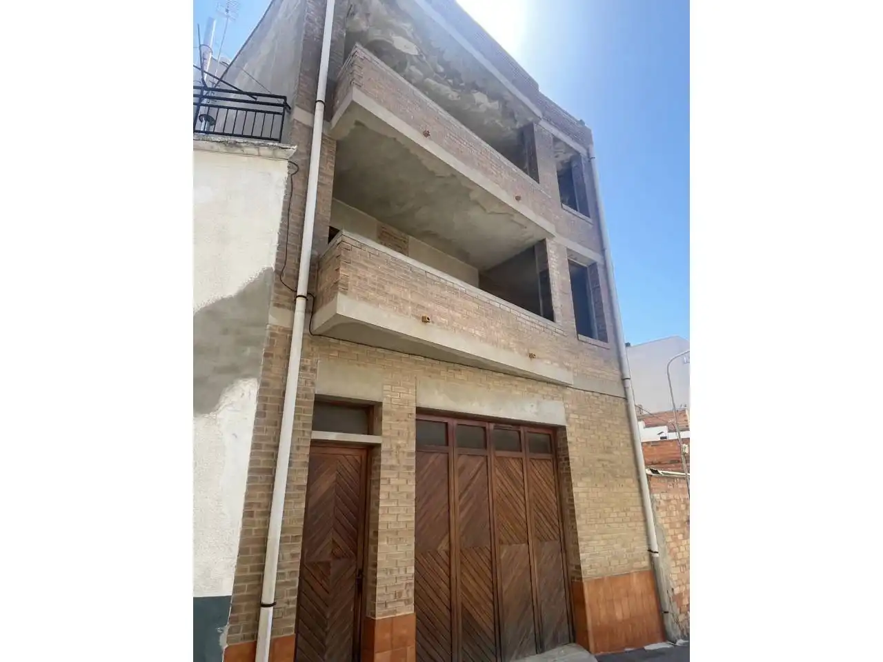 Vista exterior de Casa o chalet en venta en Corbins con Terraza