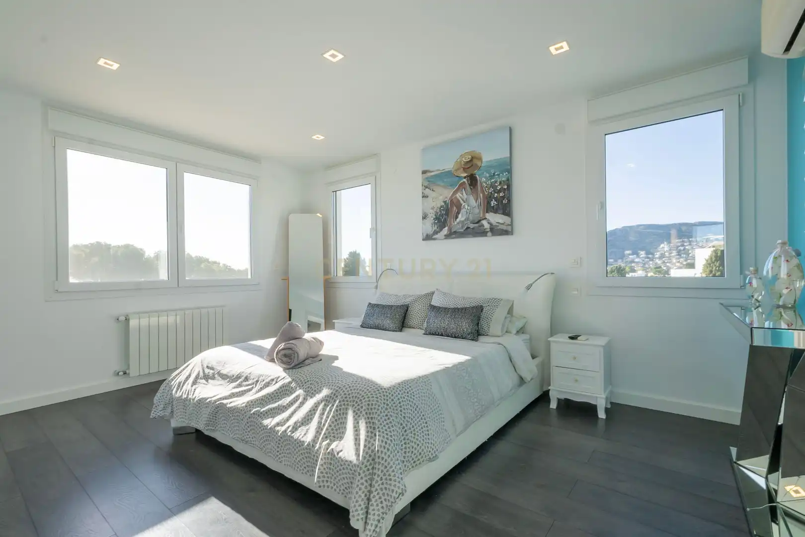 Bedroom of Houses for sale in Calpe / Calp  with Furnished, Internet and Alarm