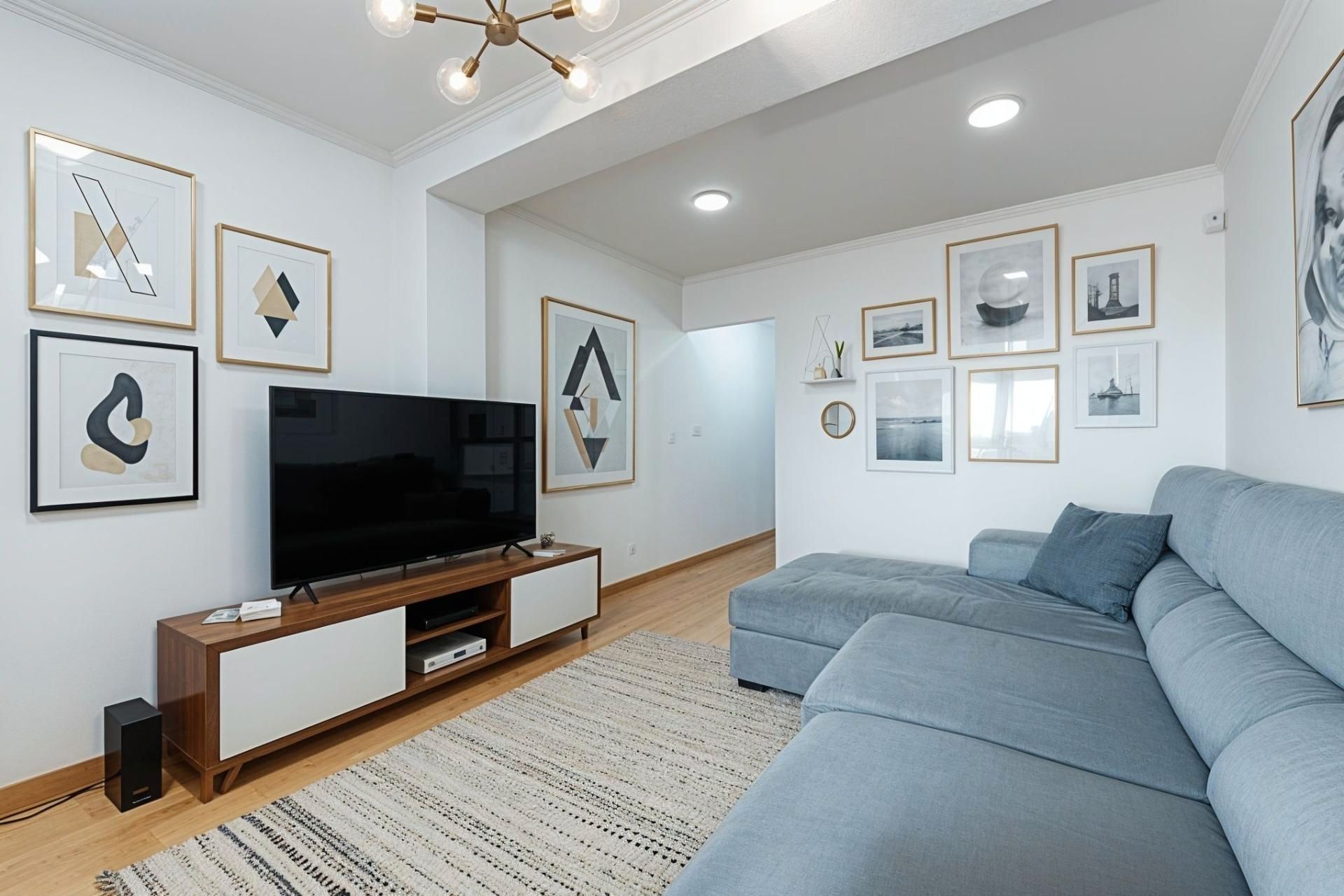 Sala d'estar de Àtic en venda en  Palma de Mallorca amb Aire condicionat i Parquet