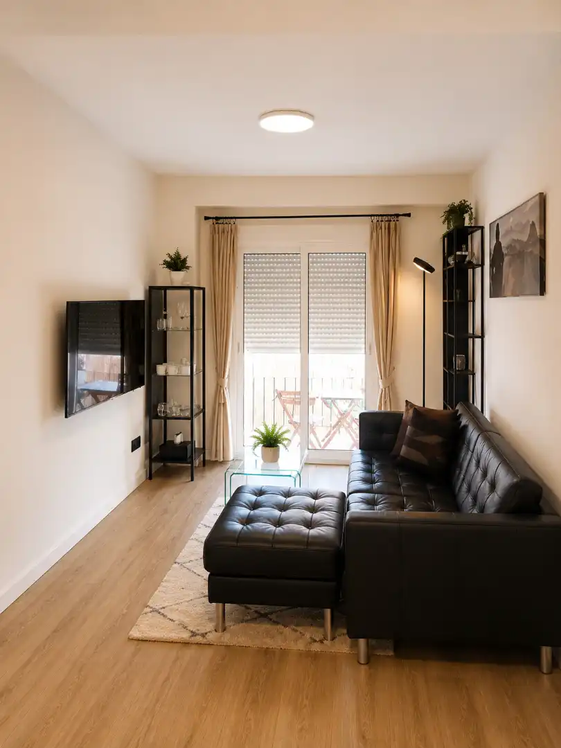 Sala d'estar de Pis en venda en Zaragoza amb Calefacció, Parquet i Terrassa