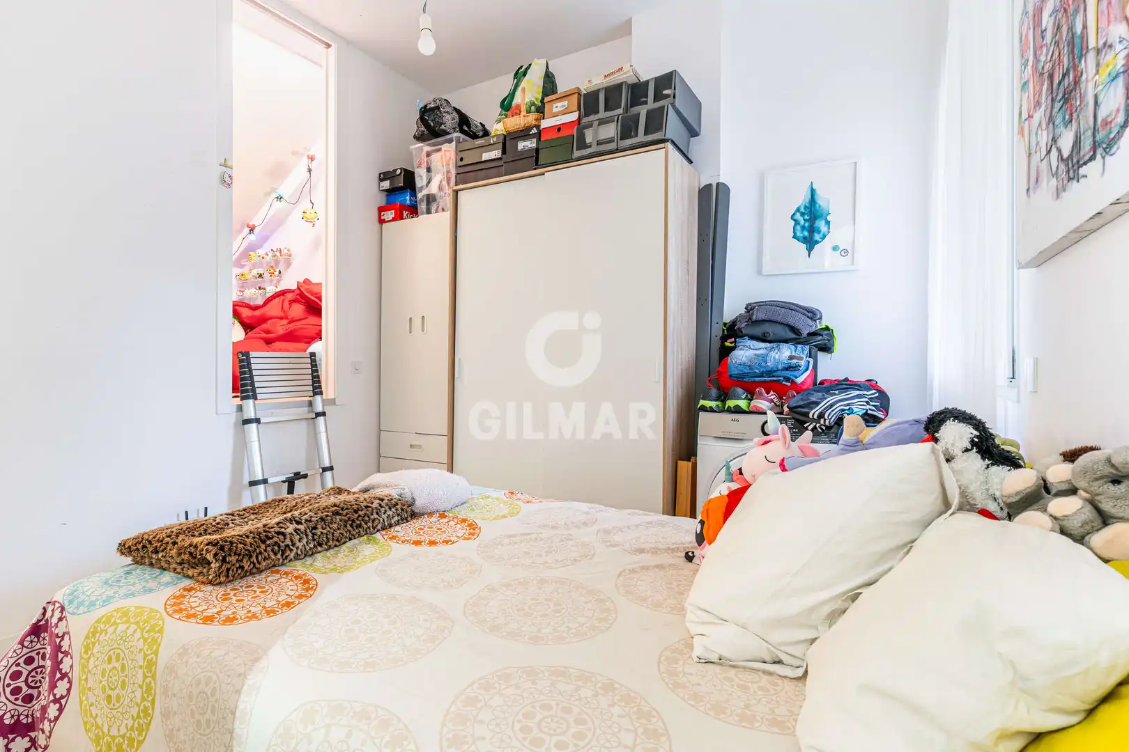 Bedroom of Flat for sale in Madrid  with Heating