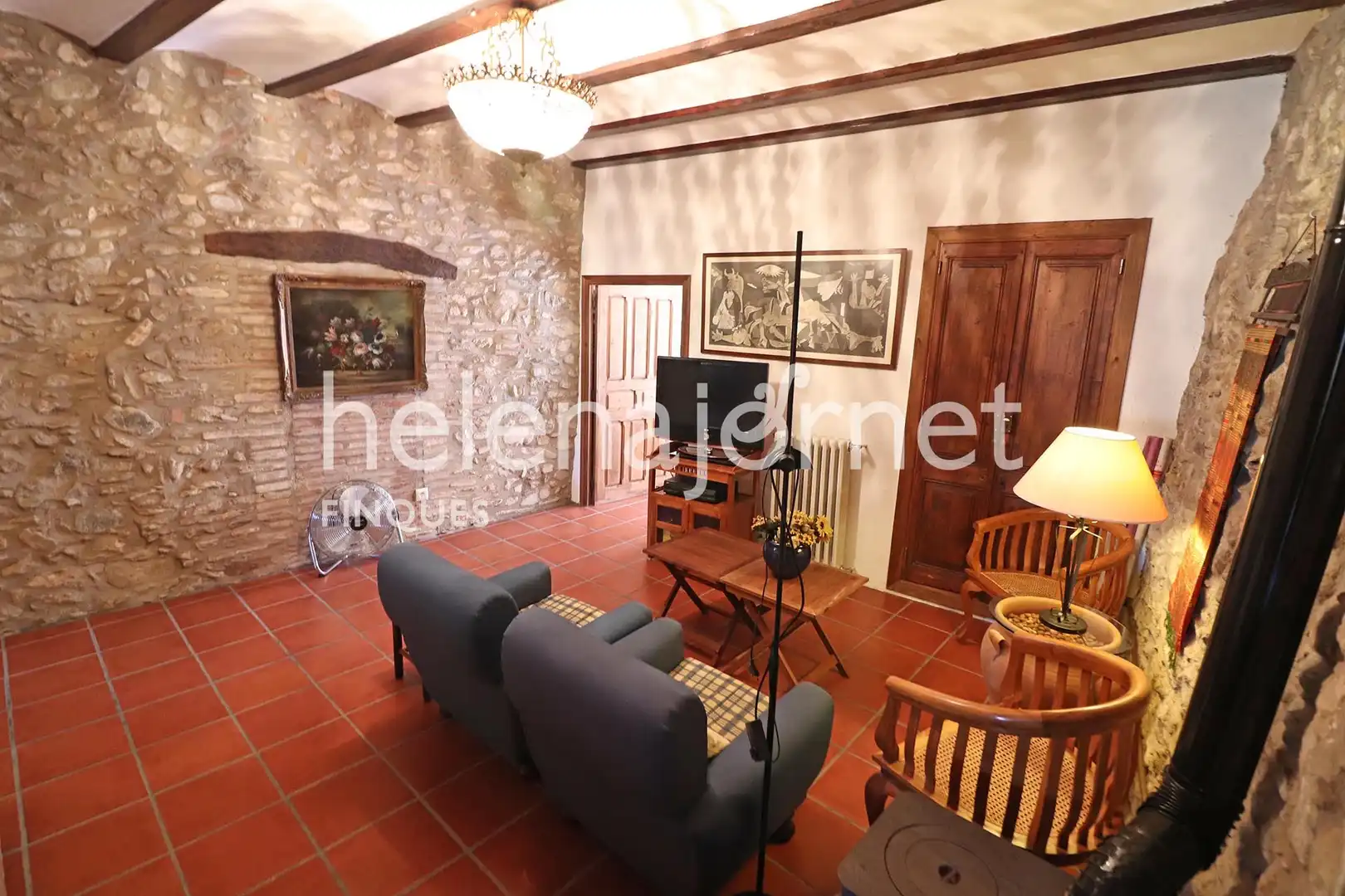Sala de estar de Casa adosada en venta en Calonge i Sant Antoni con Calefacción y Trastero