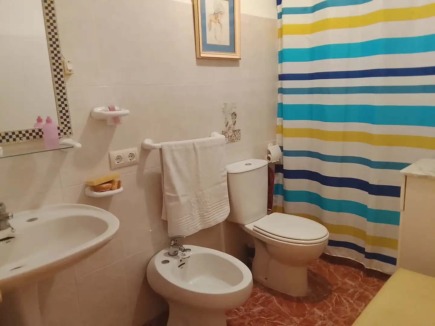 Baño de Casa o chalet en venta en Buenache de Alarcón con Trastero, Amueblado y TV
