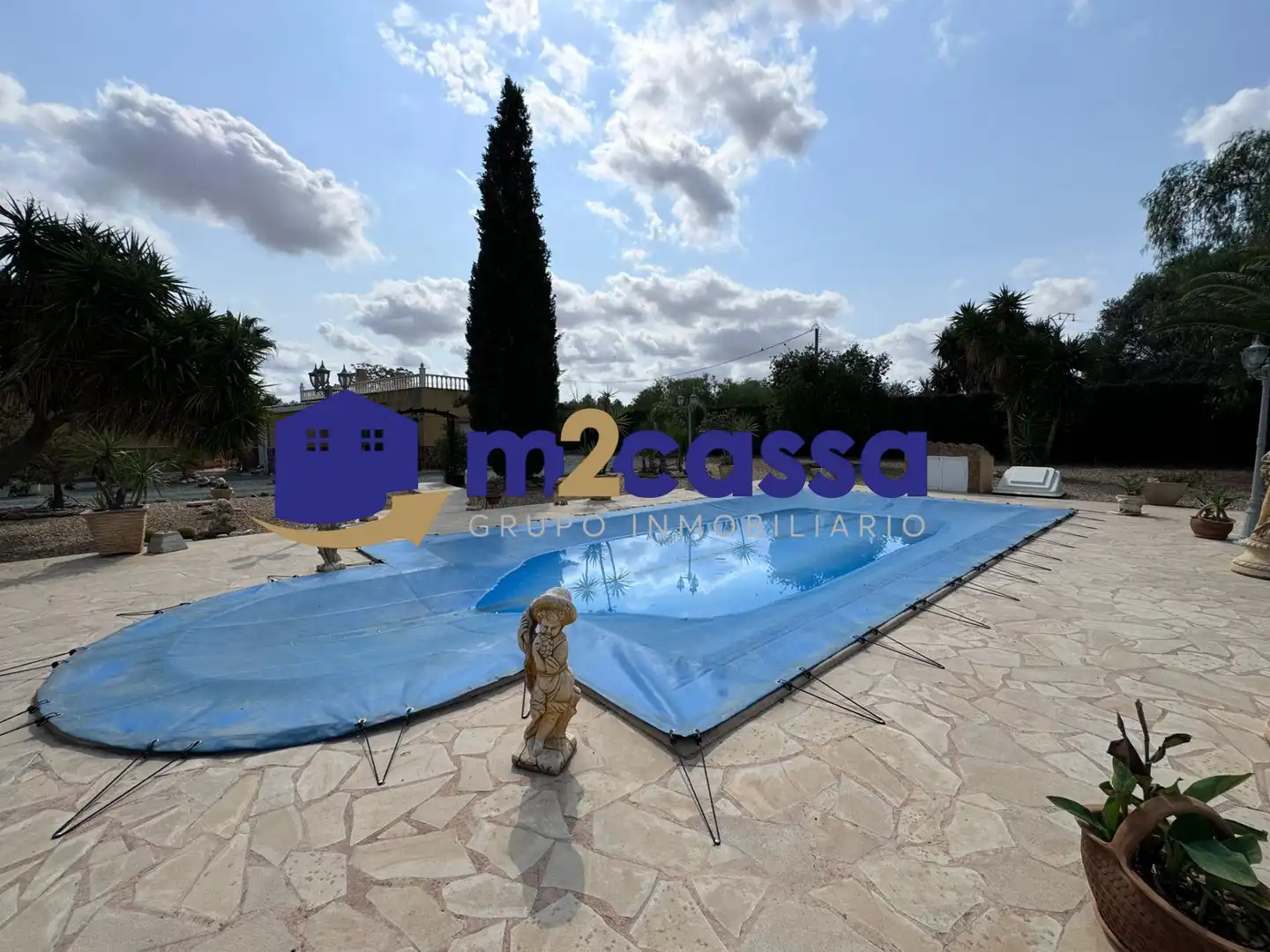 Piscina de Casa o xalet en venda en Puerto Lumbreras amb Jardí privat, Terrassa i Piscina