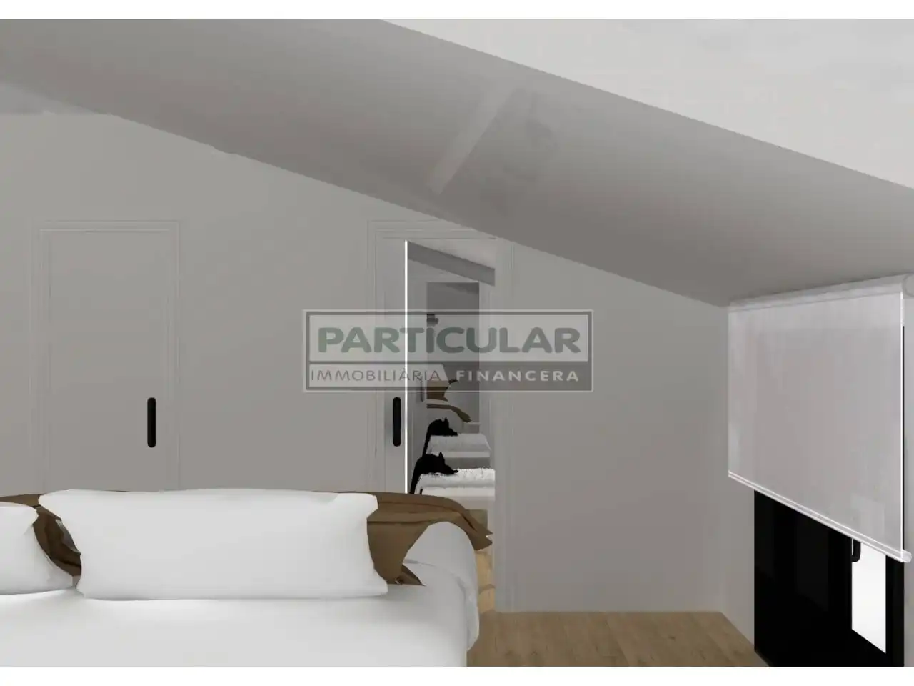 Habitación de Casa adosada en venta en Granollers con Aire acondicionado, Calefacción y Jardín privado