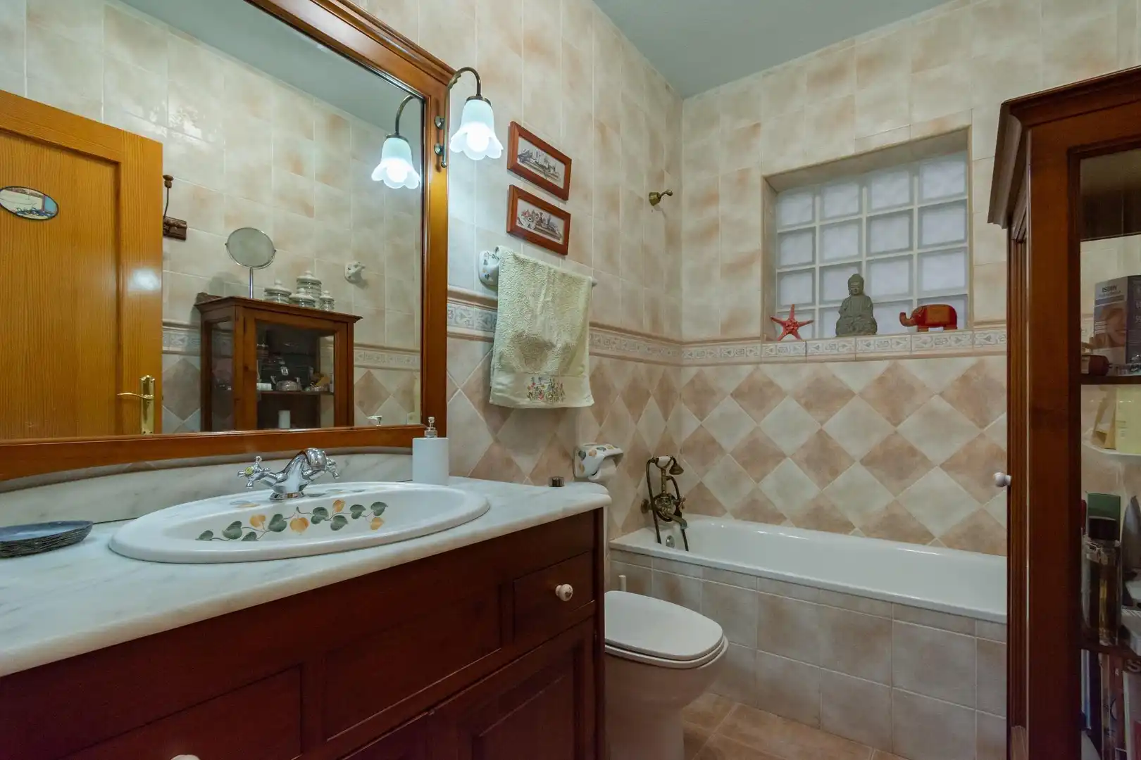 Baño de Casa o chalet en venta en Cartagena con Aire acondicionado, Jardín privado y Terraza