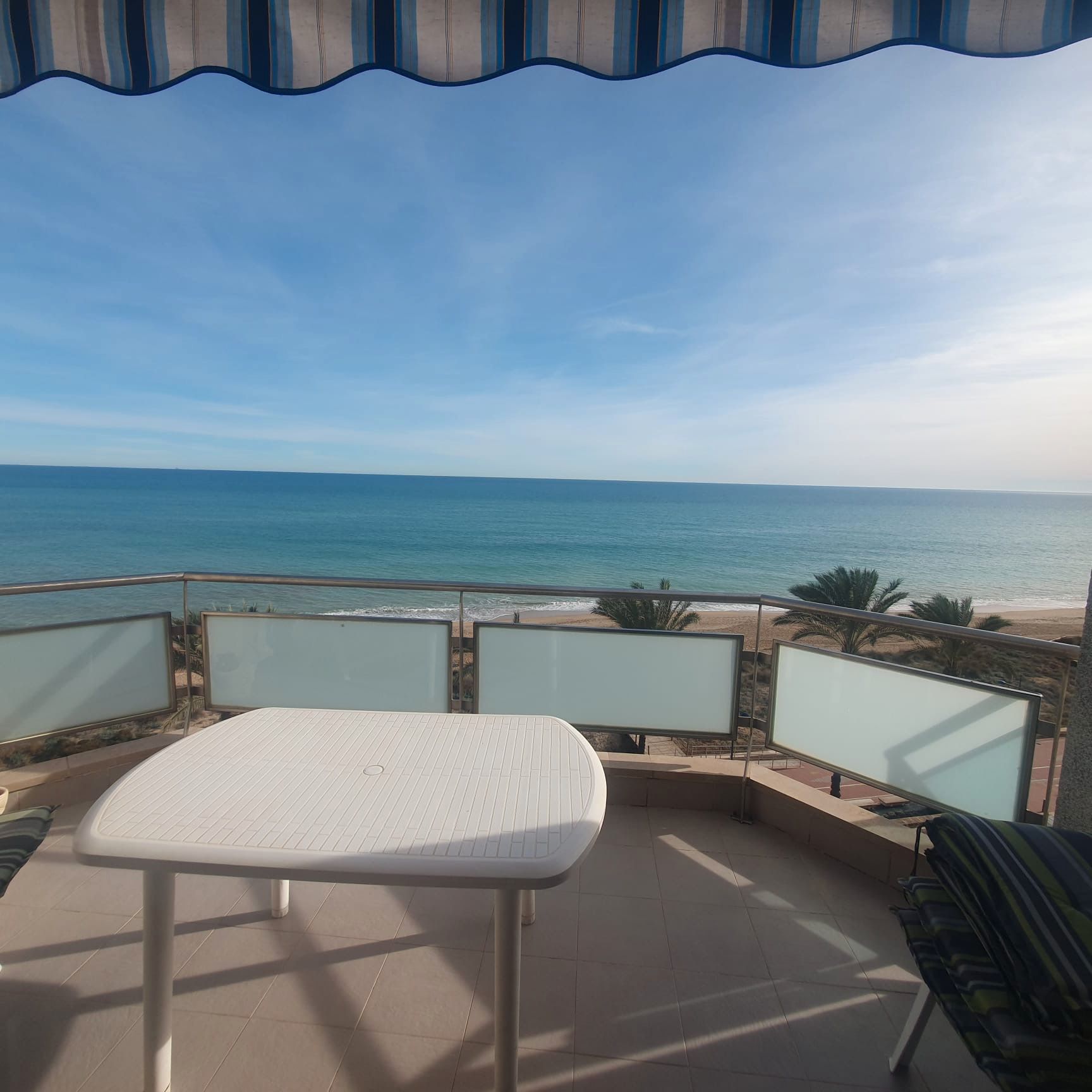 Terrassa de Apartament en venda en Peñíscola / Peníscola amb Terrassa, Moblat i Forn